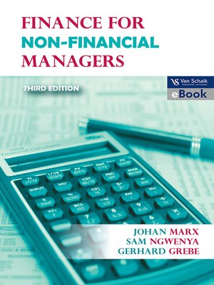 cover image of Finance for Non-financial Managers